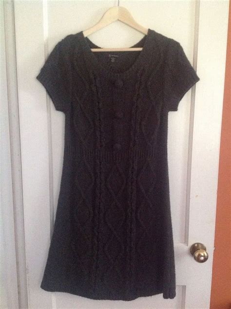 new directions black sweater dress.